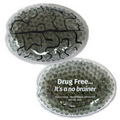 Gray Brain Hot/ Cold Pack with Gel Beads
